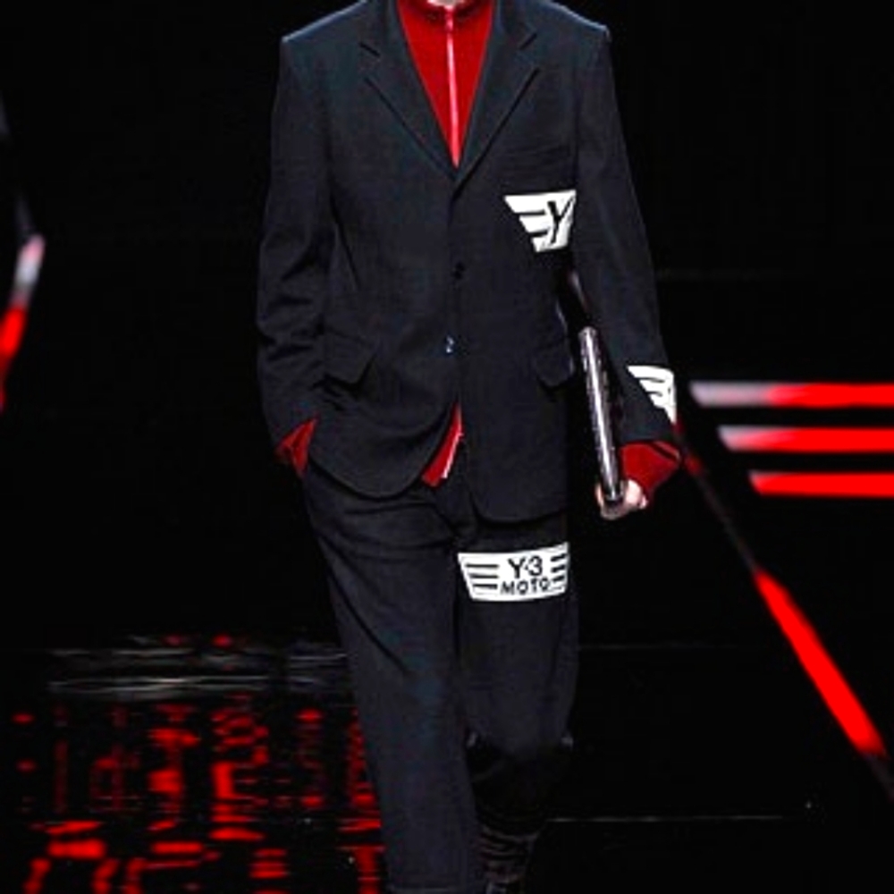 Y - 3 Yohji Yamamoto Cashmere Blazer, Black sz: M